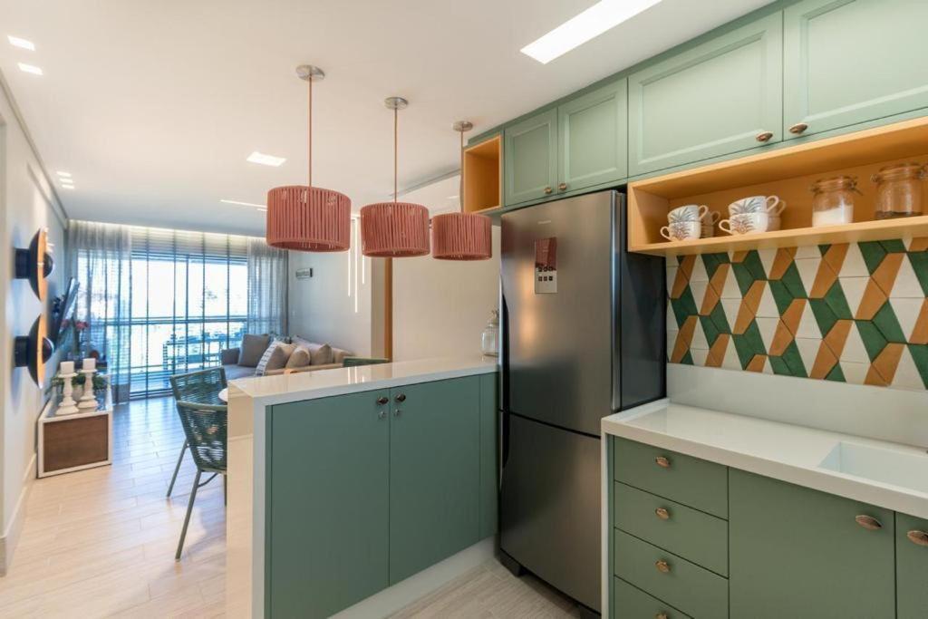 Super Flat De Luxo Em Muro Alto ปอร์โต จิ กาลินญาส ภายนอก รูปภาพ