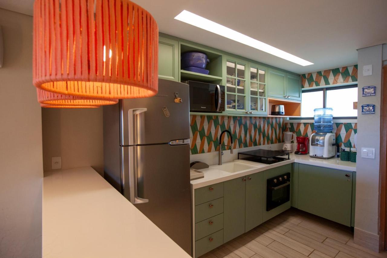 Super Flat De Luxo Em Muro Alto ปอร์โต จิ กาลินญาส ภายนอก รูปภาพ
