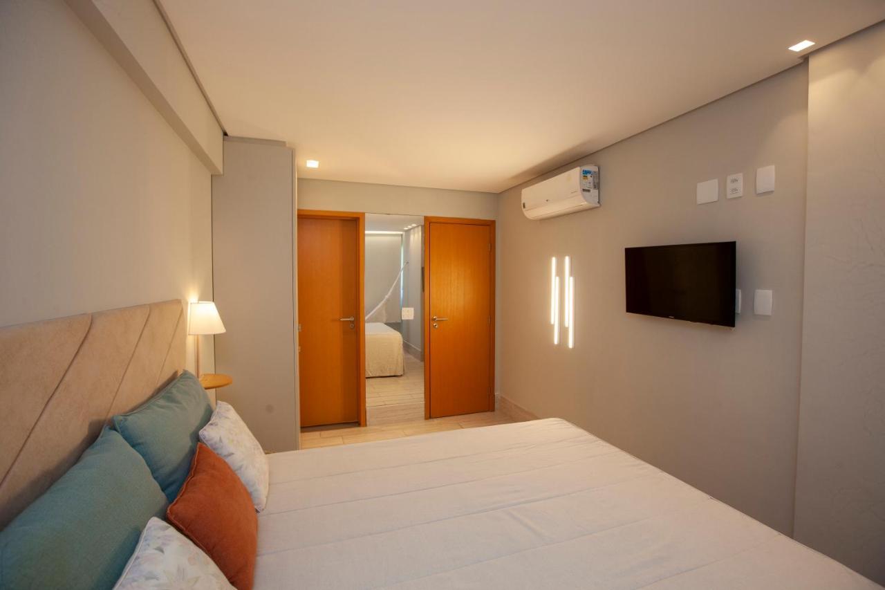 Super Flat De Luxo Em Muro Alto ปอร์โต จิ กาลินญาส ภายนอก รูปภาพ