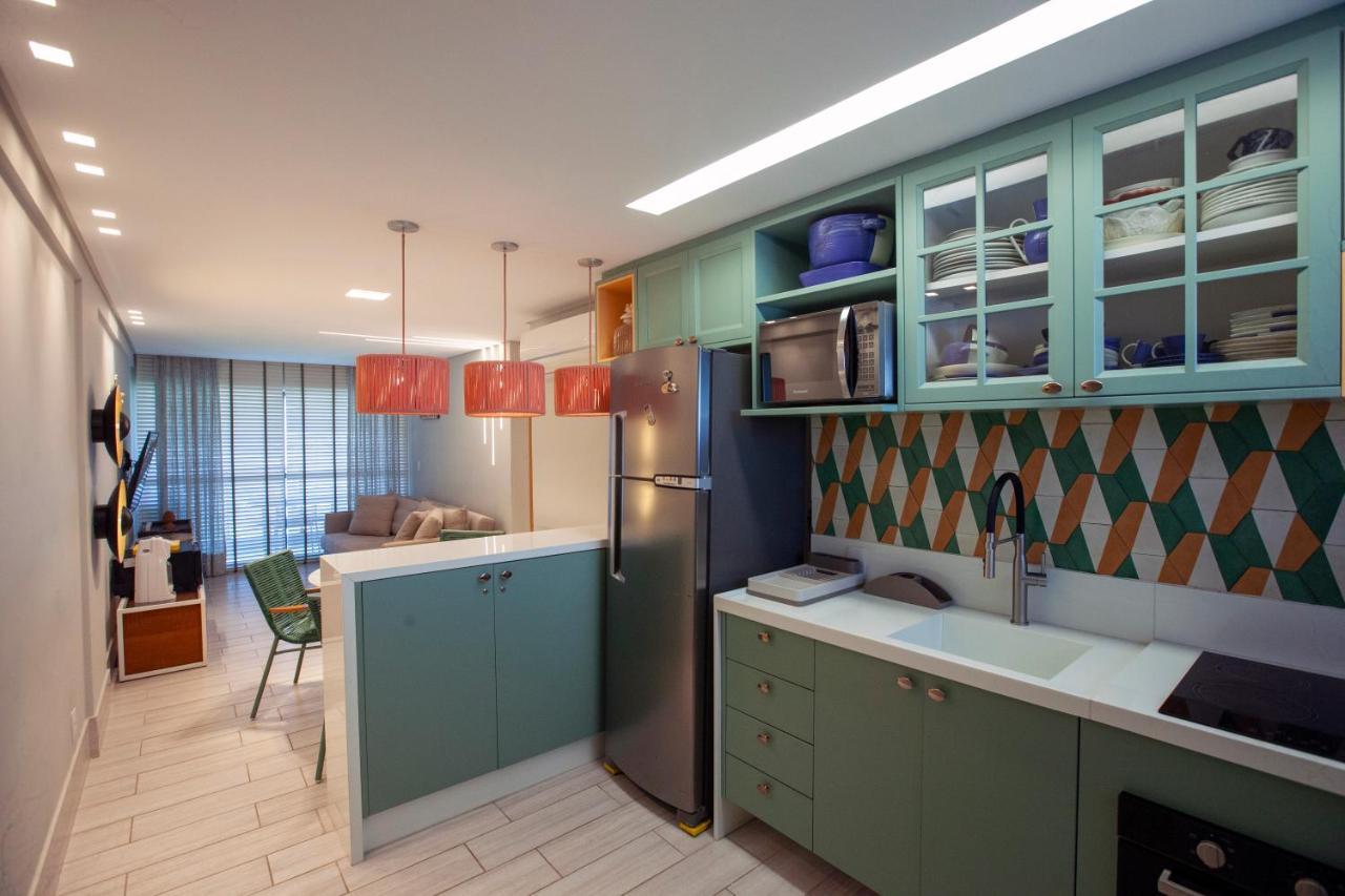 Super Flat De Luxo Em Muro Alto ปอร์โต จิ กาลินญาส ภายนอก รูปภาพ
